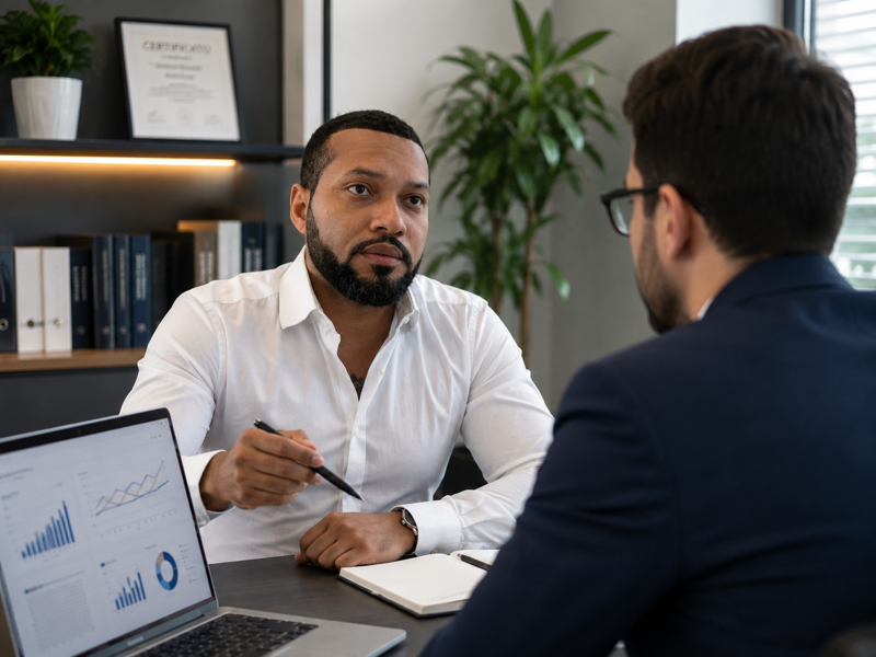 Analisi dati durante una consulenza